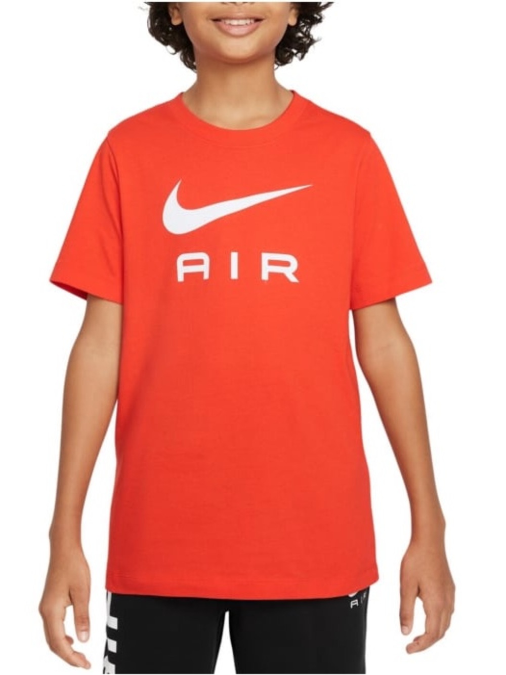 Nike Kids Orange AIR Graphic Short-Sleeve Tee